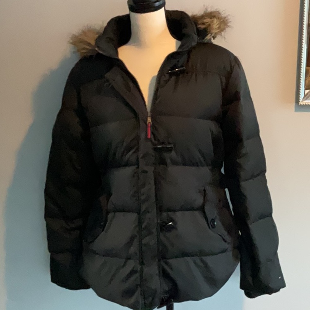 Tommy Hilfiger Black Jacket EUC